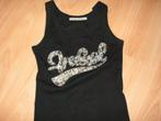 top zwart Free Soul, Zwart, Maat 42/44 (L), Ophalen of Verzenden, Zo goed als nieuw