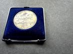 Zilveren Gulden 50 gulden 1984, Koningin Beatrix, Zilver, Ophalen of Verzenden, Losse munt