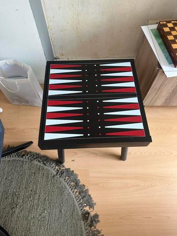 Spelletjestafel | schaken & backgammon beschikbaar voor biedingen