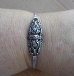 zilveren antieke armband met markasiet steentjes [183], Sieraden, Tassen en Uiterlijk, Armbanden, Met kristal, Verzenden, Zo goed als nieuw