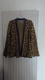Geisha vest met hippe panter print, Ophalen of Verzenden, Zo goed als nieuw, Maat 38/40 (M)