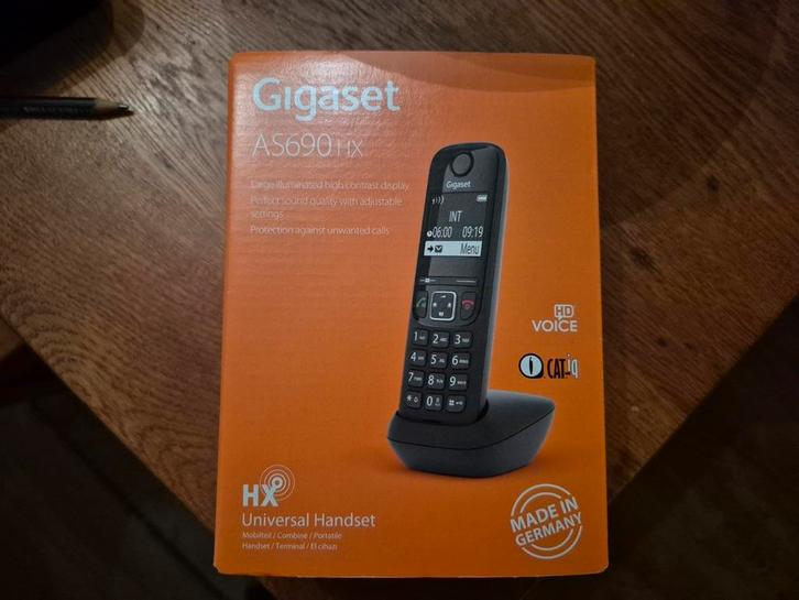 Gigaset AS690HX NIEUW in doos, Telecommunicatie, Vaste telefoons | Handsets en Draadloos, Zo goed als nieuw, 1 handset, Ophalen of Verzenden