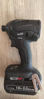 Panasonic impact driver met 18v 5ah accu, Ophalen of Verzenden, Gebruikt, Boor- en Schroefmachine