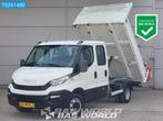 Iveco Daily 35C13 Kipper Dubbel Cabine 3500kg Trekhaak Tippe, Auto's, Bestelauto's, Te koop, 3500 kg, 6 stoelen, Iveco