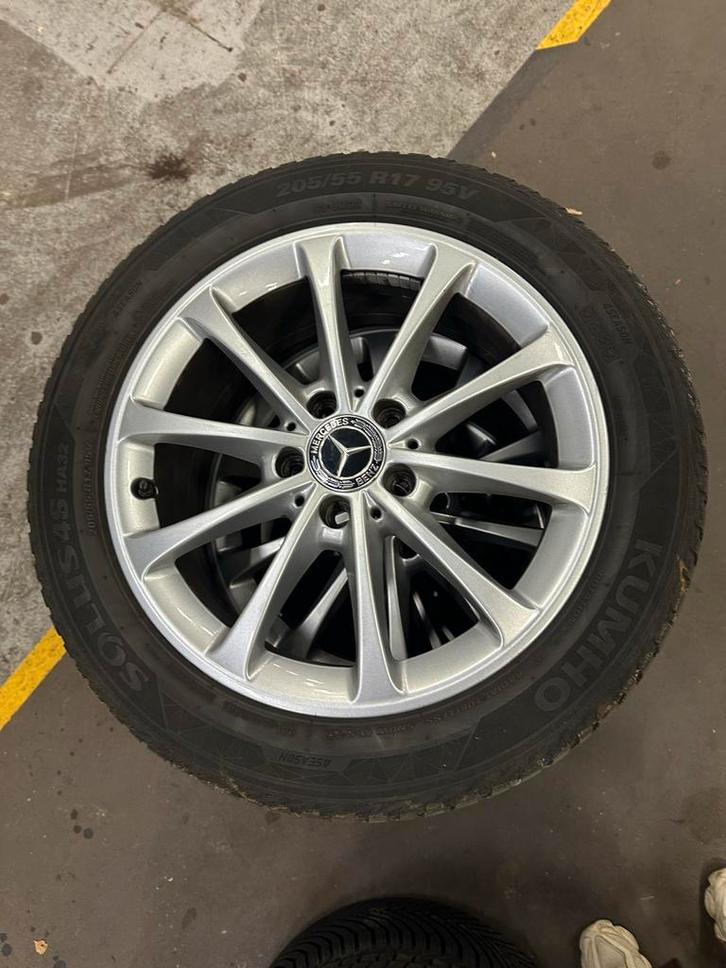 Originele Mercedes 10 spaaks Velgen 17 inch, Auto diversen, Auto-accessoires, Gebruikt, Ophalen