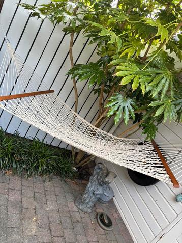 Hangmat met spreidstok, katoen 183cm x 122cm beschikbaar voor biedingen
