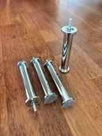 IKEA Pootjes voor kast, bank of bed, Ophalen, Tafelpoot, Rond, Minder dan 50 cm