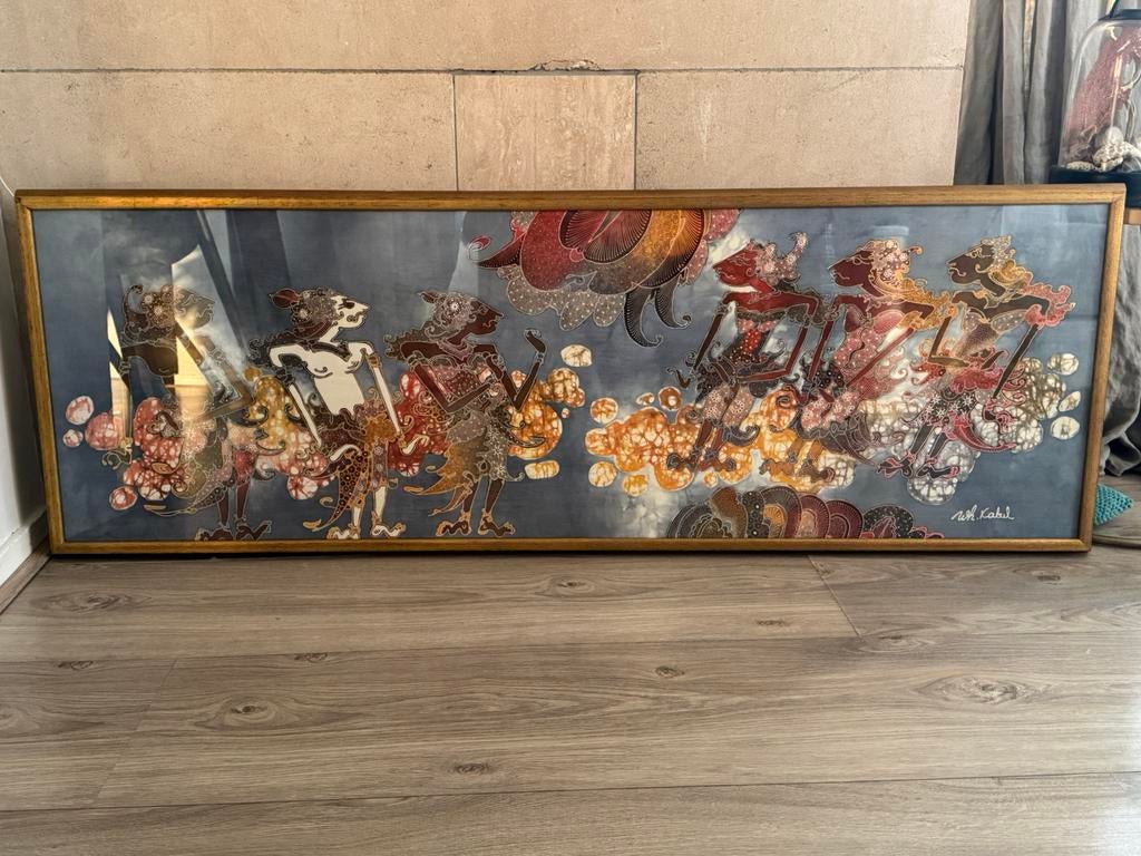 Batik WH Kabul, Ophalen