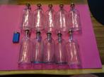 10 ANTIEKE APOTHEKERS FLESJES FLES DRUPPELAAR APOTHEEK, Antiek en Kunst, Antiek | Glas en Kristal, Ophalen of Verzenden
