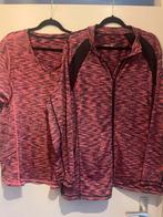 MS mode sport shirt & trainingsjack maat 48, Kleding | Dames, Grote Maten, Ophalen of Verzenden, Zo goed als nieuw, Zwart, Jas of Mantel
