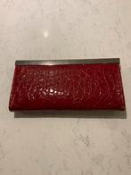 Vintage Krokodillen Clutch, Overige merken, Gebruikt, Ophalen of Verzenden, Met knipsluiting