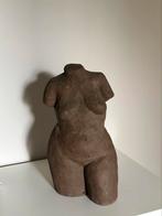 Groot zwaar Torso Beeld Sculptuur buste vrouw handmade, Ophalen of Verzenden