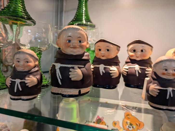 Goebel Monniken Set - West Germany Vintage, Antiek en Kunst, Antiek | Keramiek en Aardewerk, Ophalen of Verzenden