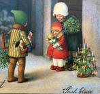 PAULI EBNER - VROOLIJK KERSTFEEST - cadeautjes, Verzenden, 1920 tot 1940, Gelopen, Kinderen