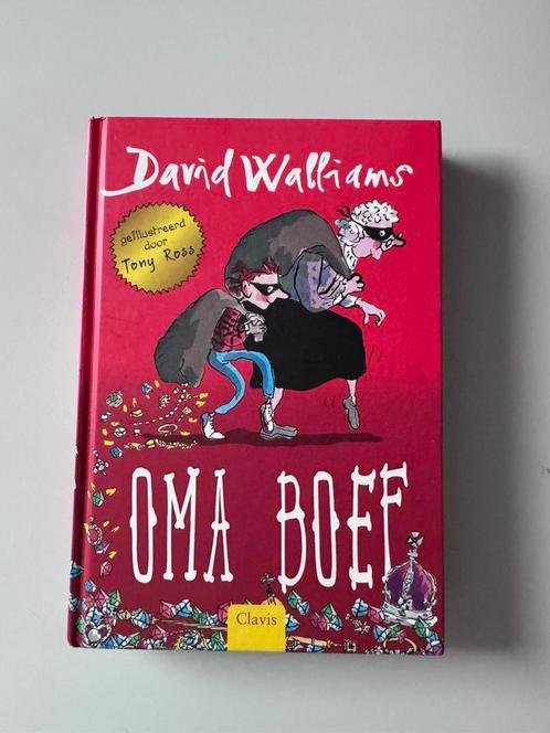 Oma Boef – David Walliams (harde kaft), Boeken, Kinderboeken | Jeugd | 10 tot 12 jaar, Zo goed als nieuw, Ophalen
