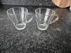 Senseo kopjes glas met opdruk Senseo 2 stuks, Huis en Inrichting, Keuken | Servies, Ophalen of Verzenden, Overige stijlen, Kop(pen) en/of Schotel(s)