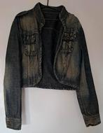Denim jack, Ophalen of Verzenden, Zo goed als nieuw, Maat 38/40 (M), Blauw