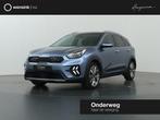 Kia Niro 1.6 GDi Hybrid Style Edition | Navigatie | Parkeerc, Auto's, Gebruikt, 2 kWh, Blauw, Leder en Stof