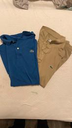 2lacoste t-shits maat 4XL in het blauw en bruin, Kleding | Heren, Grote Maten, Ophalen of Verzenden, Zo goed als nieuw, Blauw