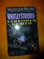 Whitley Strieber - Verboden gebied, Ophalen of Verzenden, Gelezen, Whitley Strieber, Nederland
