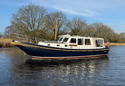 Rijnlandvlet 1120 (bj 1979), Watersport en Boten, Motorboten en Motorjachten, Gebruikt, Staal, 9 tot 12 meter, Diesel, 50 pk of meer