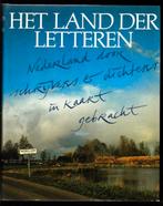 Het LAND DER LETTEREN, Nederland in kaart gebracht, Ophalen of Verzenden, Zo goed als nieuw