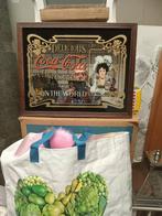 Coca-Cola reclame, Verzamelen, Ophalen, Zo goed als nieuw, Reclamebord