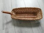 Leuk rieten mandje, Huis en Inrichting, Woonaccessoires | Schalen en Manden, Mand, Rond, Ophalen of Verzenden, Zo goed als nieuw