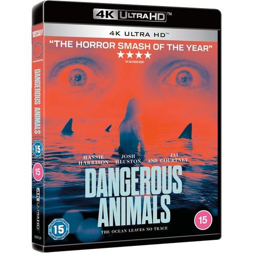 Dangerous Animals 4K UHD/Ultra HD Blu-Ray UK (Sealed), Cd's en Dvd's, Blu-ray, Nieuw in verpakking, Horror, Ophalen of Verzenden