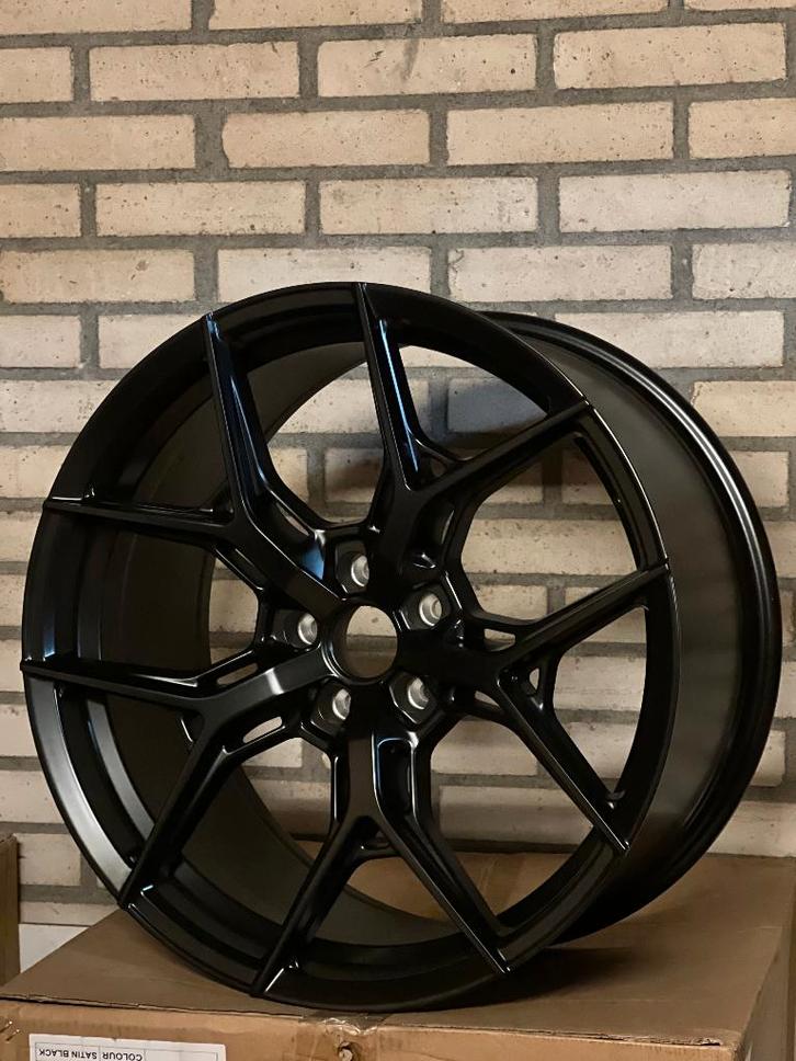20 inch Vossen HF-5 style Satin Black velgen Audi BMW Benz, Auto-onderdelen, Banden en Velgen, Velg(en), Zomerbanden, 20 inch
