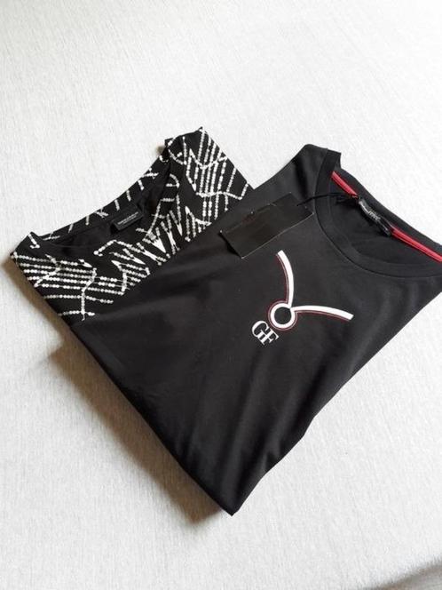 Gianfranco Ferre, Marcelo Burlon T-Shirts, nieuw ongedragen., Kleding | Heren, T-shirts, Nieuw, Maat 52/54 (L), Zwart, Ophalen of Verzenden
