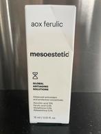 Mesoestetic aox ferulic, Sieraden, Tassen en Uiterlijk, Uiterlijk | Gezichtsverzorging, Ophalen of Verzenden, Nieuw, Gehele gezicht