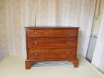 ANTIEKE EIKENHOUTEN COMMODE, Huis en Inrichting, Kasten | Ladekasten, Ophalen, Eikenhout, 50 tot 100 cm, Zo goed als nieuw