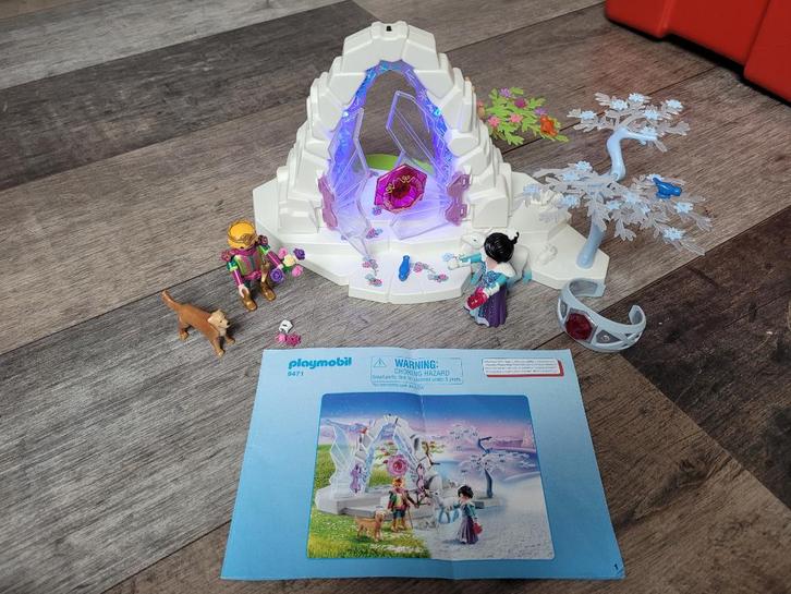 PLAYMOBIL Kristallen poort naar Winterland - 9471, Kinderen en Baby's, Speelgoed | Playmobil, Zo goed als nieuw, Complete set