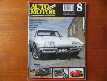 Auto Motor Klassiek 8 2001 Corvette, Commodore GSE, Alfa SZ beschikbaar voor biedingen