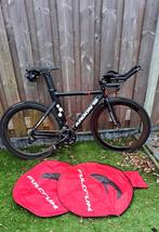 Argon18 triathlonfiets / tijdritfiets mt 54/S te koop, Overige merken, Meer dan 20 versnellingen, Carbon, Zo goed als nieuw