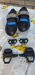 Race fietsschoenen LAKE Maat 43, pedalen en schoenplaatjes., Sport en Fitness, Wielrennen, Ophalen of Verzenden