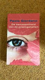 Paolo Giordano - De eenzaamheid van de priemgetallen, Boeken, Ophalen of Verzenden, Zo goed als nieuw, Paolo Giordano