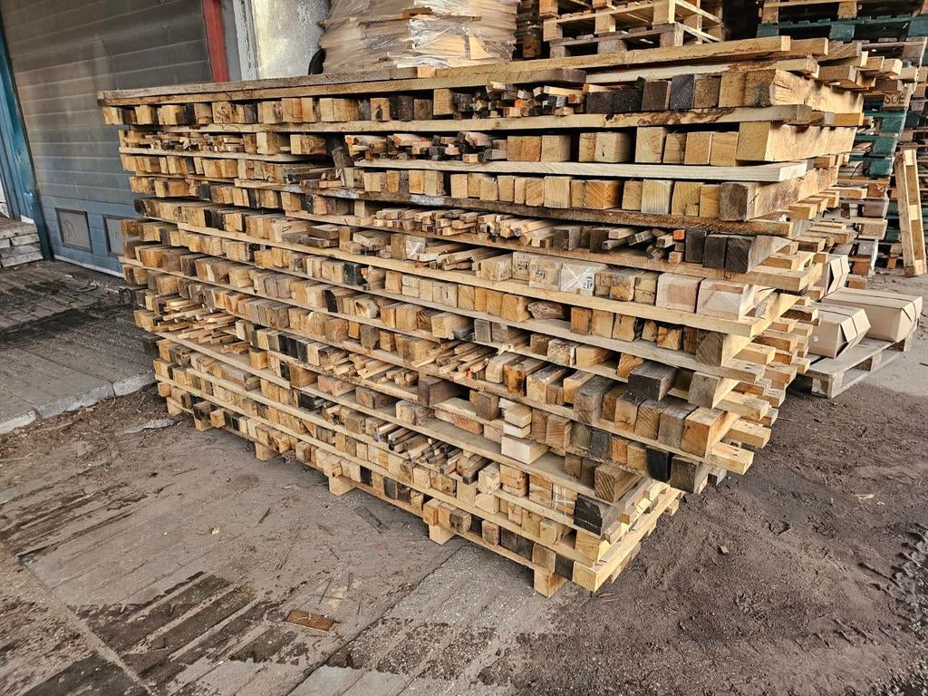Eikenhout, balken, mix haardhout, brandhout - ca. 4.5m3, 3 tot 6 m³, Ophalen, Eikenhout, Blokken