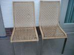 keuken stoelen, Ophalen, Gebruikt, Twee, Riet of Rotan