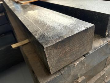 vuren verlijmde liggers zwart 95x168 zwart gecoat beschikbaar voor biedingen