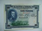 748. Spanje, 100 pesetas 1925 Felipe II., Postzegels en Munten, Bankbiljetten | Europa | Niet-Eurobiljetten, Verzenden, Overige landen