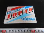 sticker omroep veronica transparant de nederlandse TOP 40  *, Verzamelen, Ophalen, Zo goed als nieuw