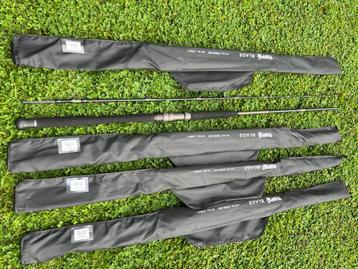 4x MEERVAL HENGEL NIEUW Black Cat Blade 2,65m 30lbs beschikbaar voor biedingen