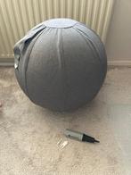 Ergonomische zitbal grijs 65cm voor kantoor of thuis, Ophalen of Verzenden, Zo goed als nieuw, Overige typen