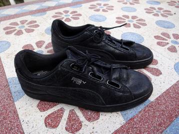 Maat 40.5 * Zwarte Puma gymp/sneakers  beschikbaar voor biedingen