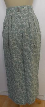 Groene lange print rok van designer Dries van Noten! S, Verzenden, Zo goed als nieuw, Maat 36 (S), Onder de knie