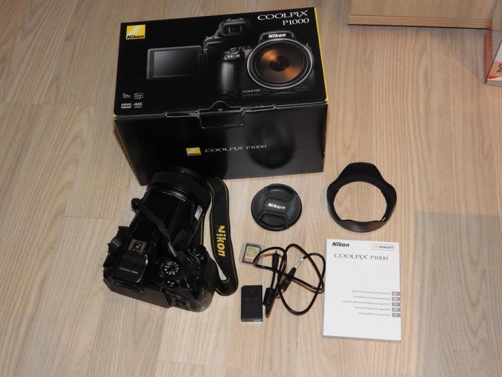 Nikon coolpix P1000, Audio, Tv en Foto, Fotocamera's Digitaal, Gebruikt, Compact, Nikon, 8 keer of meer, Ophalen of Verzenden