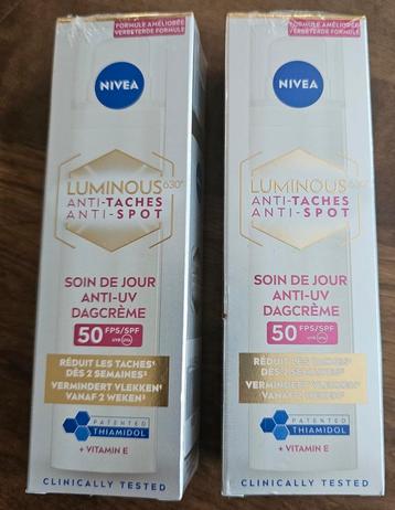 Nivea dagcreme Luminous630 Anti-Spot beschikbaar voor biedingen