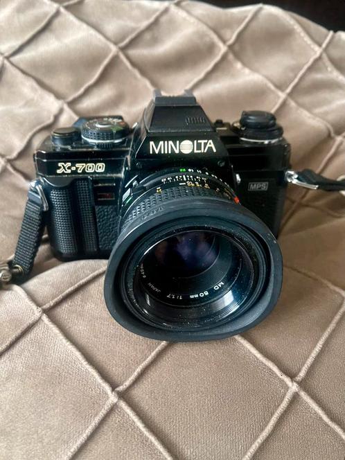 Te Koop, Minolta X-700  MPS met DM 50mm 1.7 Lens, Audio, Tv en Foto, Fotocamera's Analoog, Spiegelreflex, Minolta, Ophalen of Verzenden